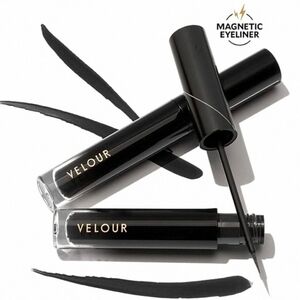 Velour Lash & Go Eyeliner is a 3 in-1 hybrid  as an Eye Liner/Ahesive/magnetic